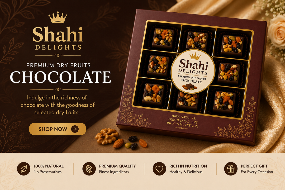 Exotic Dry Fruit Chocolate