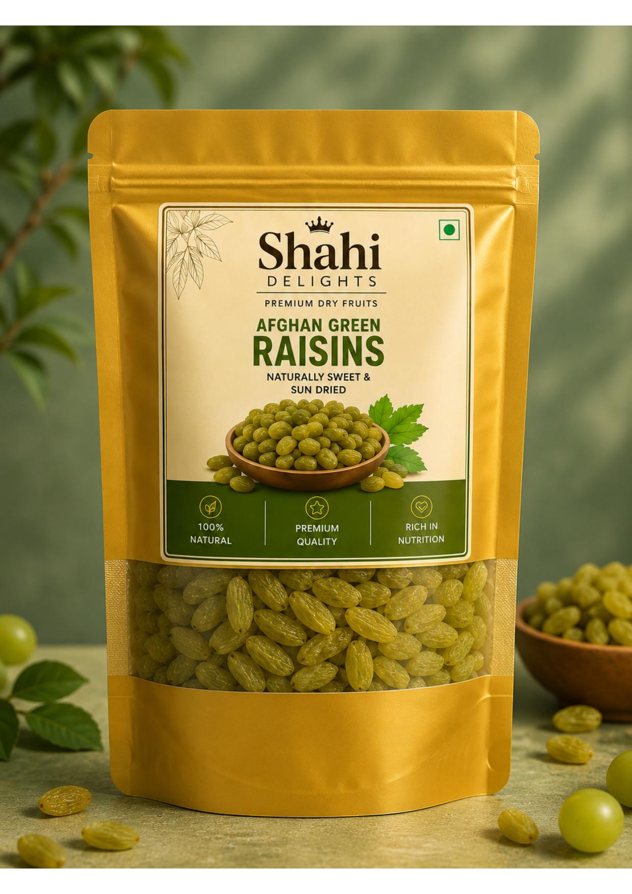 Premium Afghan Green Raisins